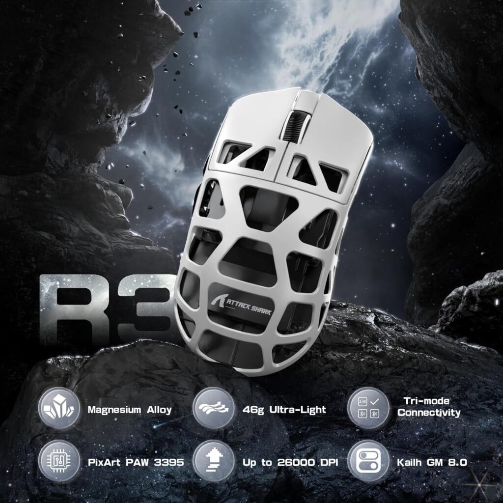 ATTACK SHARK R3 Superlight Wireless Gaming Mouse Review | Gaming Gear Drop
