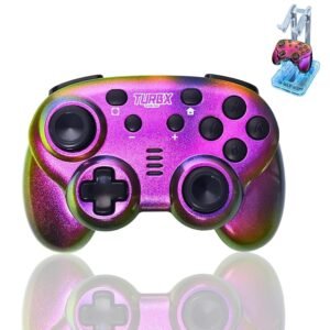 Tiny Nintendo Switch Wireless Controller TurbX Prism Shift Mini