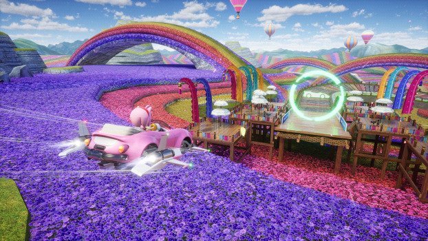 Sonic CrossWorlds Gameplay Screenshot (Image © SEGA, via Green Man Gaming)