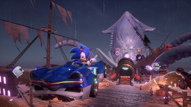 Sonic CrossWorlds Gameplay Screenshot (Image © SEGA, via Green Man Gaming)
