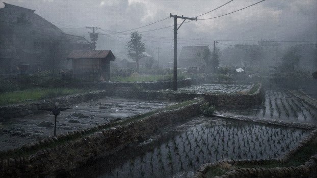 An environmental screenshot showcasing the haunting atmosphere of SILENT HILL f.(Image © Konami Digital Entertainment / NeoBards Entertainment Ltd, via Green Man Gaming)