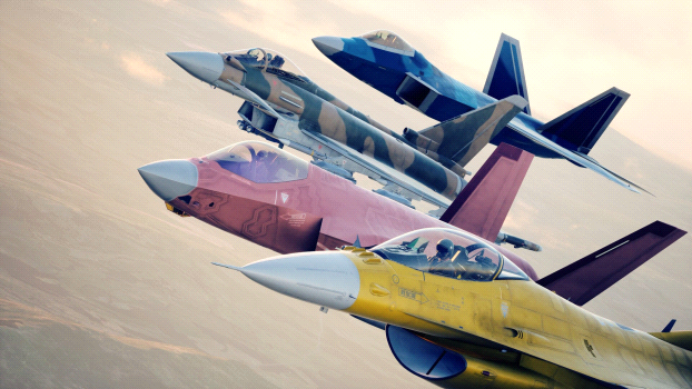 Military Flight Action Game ACE COMBAT 8: WINGS OF THEVE game screenshot. (Image © BANDAI NAMCO Entertainment, via Green Man Gaming)